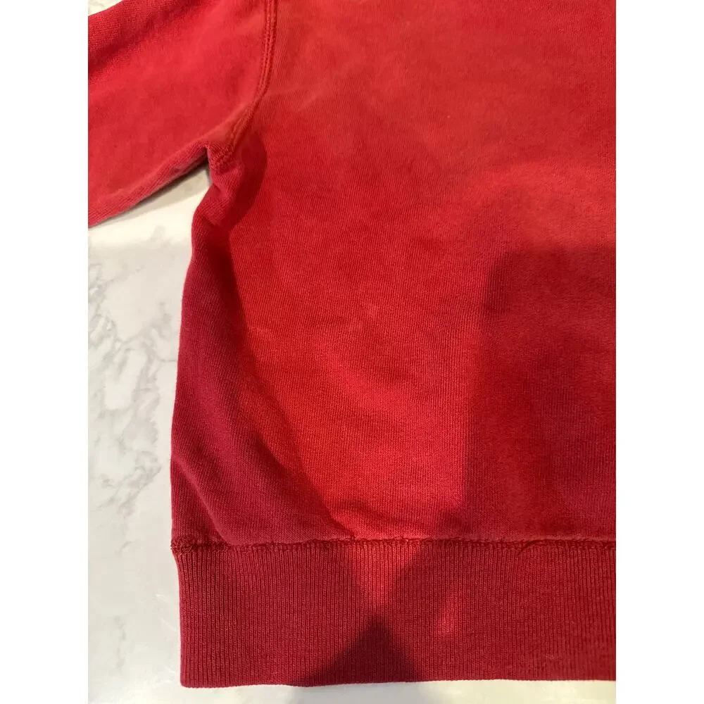 Roots Athletics Canada sweatshirt maroon kids size 4 Gorpcore casual athleisure